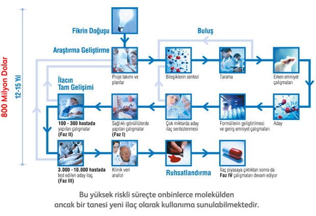 İlaç geliştirme aşamaları